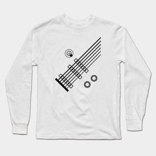 Six String Guitar Long Sleeve T-Shirt